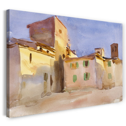 Leinwandbild John Singer Sargent - Borgo San Lorenzo (1)