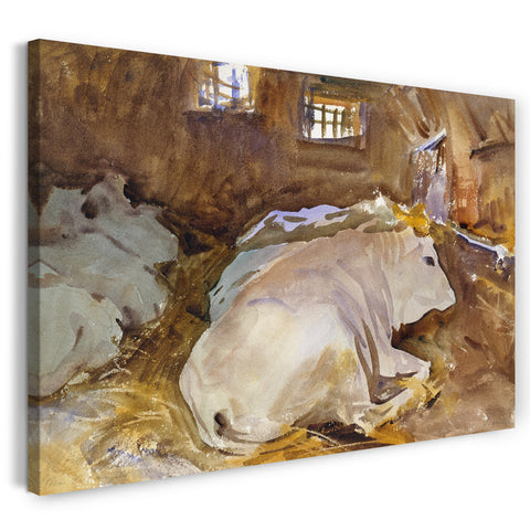 Leinwandbild John Singer Sargent - Ochsen
