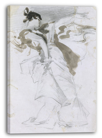 Leinwandbild John Singer Sargent - Nach "El-Jaleo"