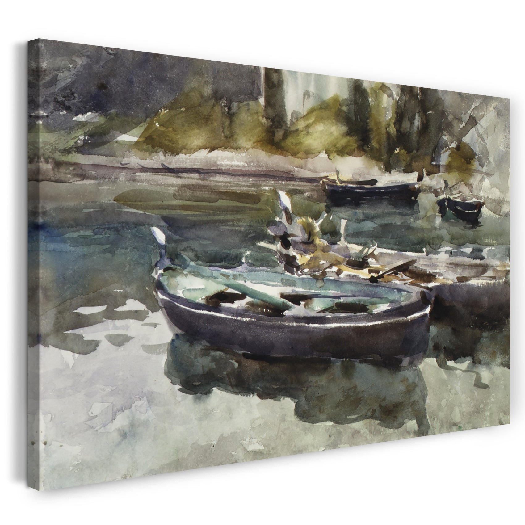 Leinwandbild John Singer Sargent - Kleine Boote