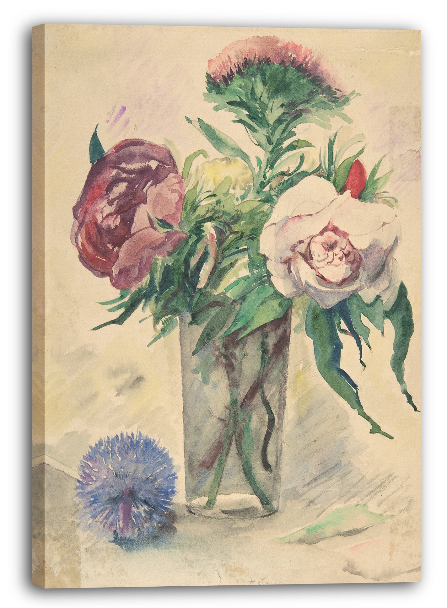 Leinwandbild Zacharie Astruc - Blumen in einer Vase