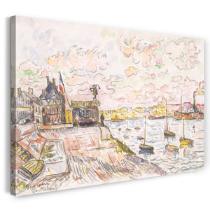 Leinwandbild Paul Signac - Quillebeuf