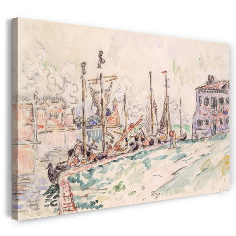 Leinwandbild Paul Signac - Venedig