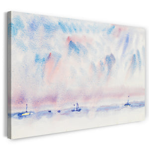 Leinwandbild Charles Demuth - Bermuda Himmel und Meer mit Booten