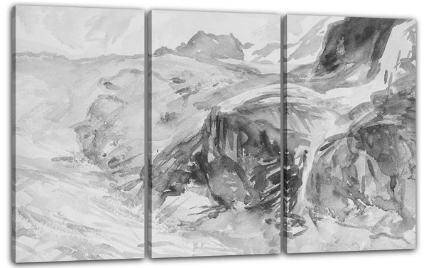 Leinwandbild John Singer Sargent - Gletscher
