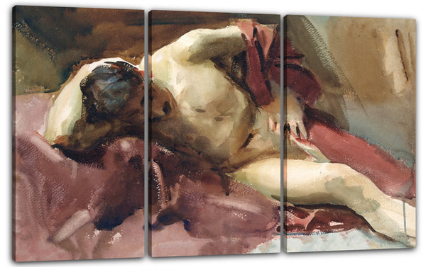 Leinwandbild John Singer Sargent - Italienisches Modell