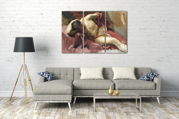 Leinwandbild John Singer Sargent - Italienisches Modell