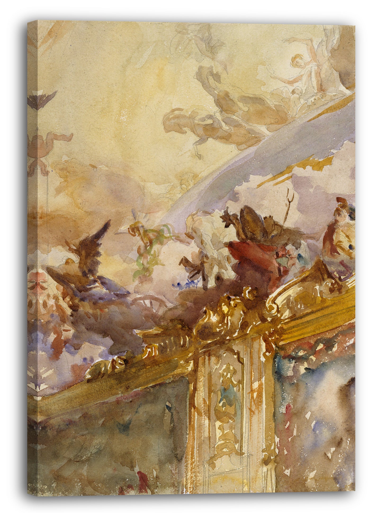 Leinwandbild John Singer Sargent - Tiepolo Decke, Mailand