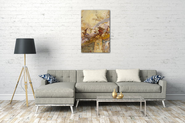 Leinwandbild John Singer Sargent - Tiepolo Decke, Mailand