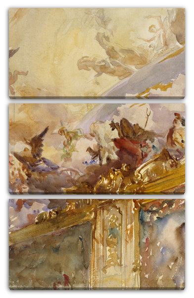 Leinwandbild John Singer Sargent - Tiepolo Decke, Mailand