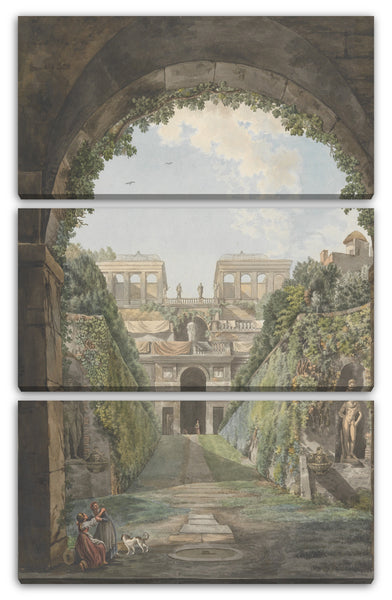 Leinwandbild Giovanni Volpato - Villa Farnese