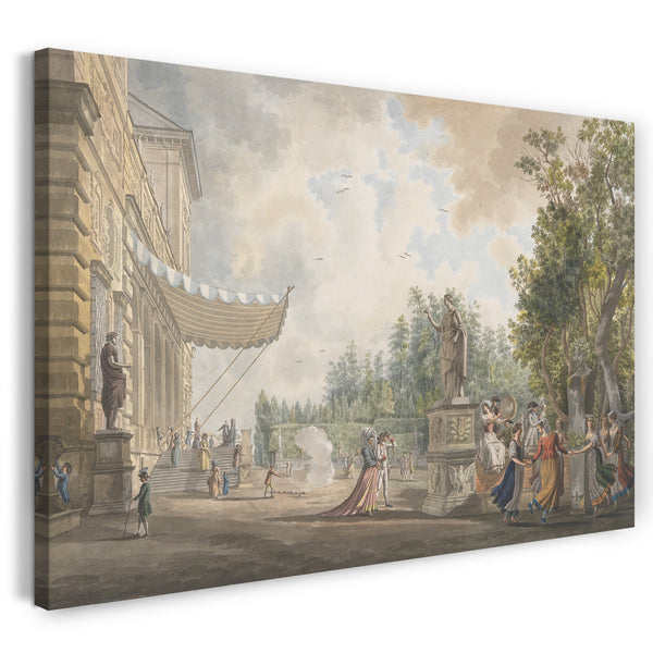 Leinwandbild Giovanni Volpato - Villa Borghese