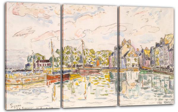 Leinwandbild Paul Signac - Le Croisic