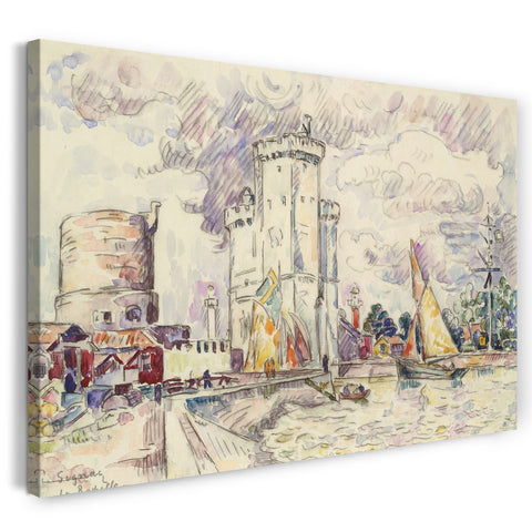 Leinwandbild Paul Signac - La Rochelle