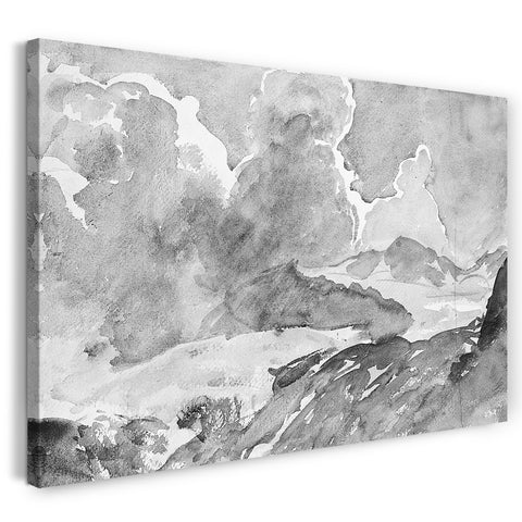 Leinwandbild John Singer Sargent - Himmel und Berge