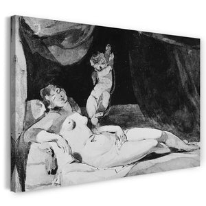 Leinwandbild Thomas Sully - Schlafende Venus