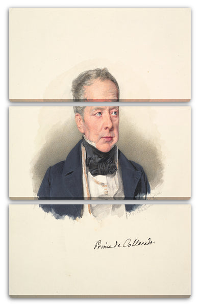 Leinwandbild Ferdinand Georg Waldmüller - Prinz Rudolph Joseph von Colloredo-Mansfeld