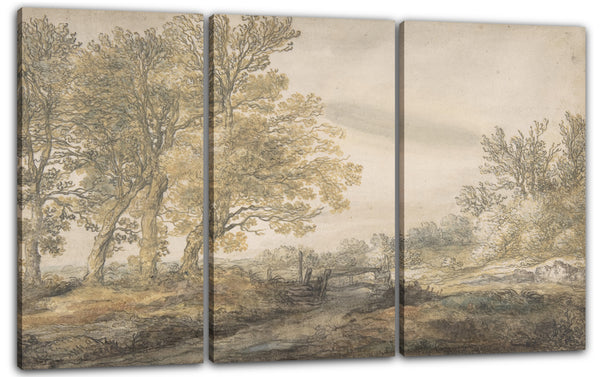 Leinwandbild Aelbert Cuyp - Landschaft mit Bäumen