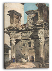 Leinwandbild Victor Laloux - Blick auf das Forum