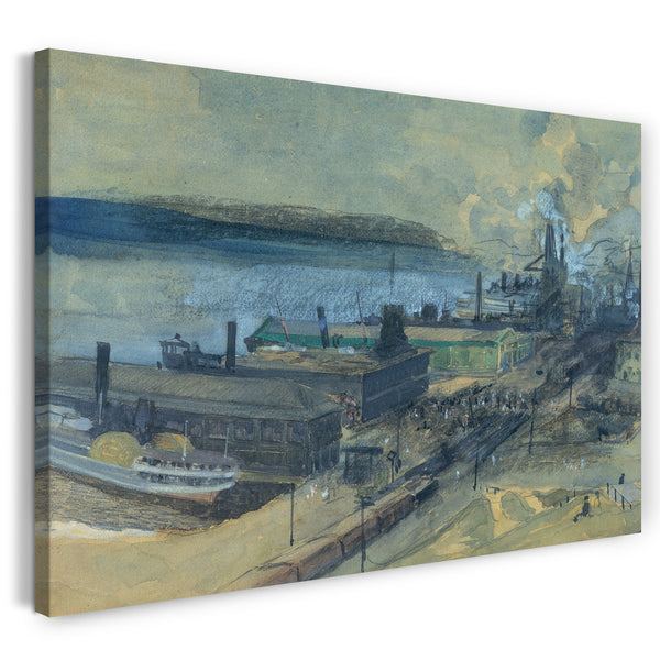 Leinwandbild George Overbury Pop Hart - 125 Street Fähre