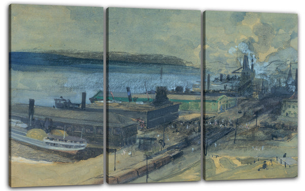 Leinwandbild George Overbury Pop Hart - 125 Street Fähre