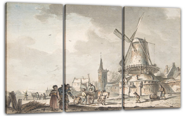Leinwandbild Hendrik Meijer - Dezember