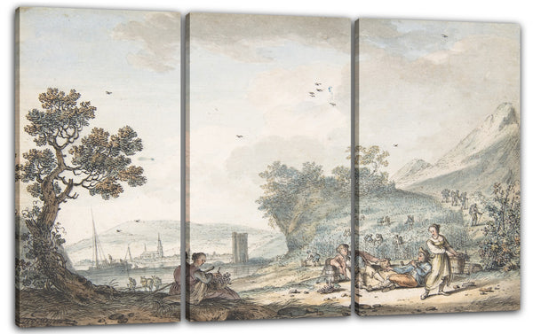 Leinwandbild Hendrik Meijer - Oktober