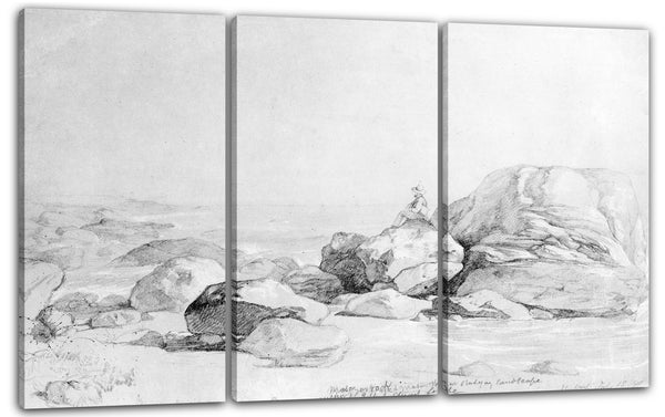 Leinwandbild Daniel Huntington - Mr. Mason am Meer