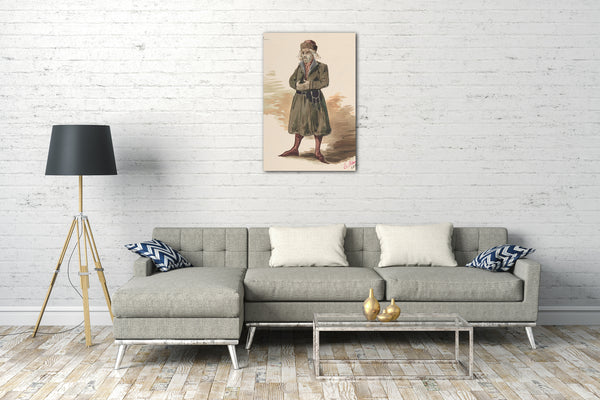 Leinwandbild Charles Bianchini - Kostümdesign für "Adam"