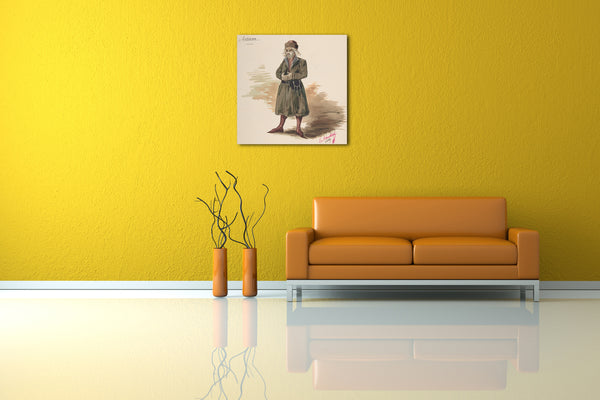 Leinwandbild Charles Bianchini - Kostümdesign für "Adam"