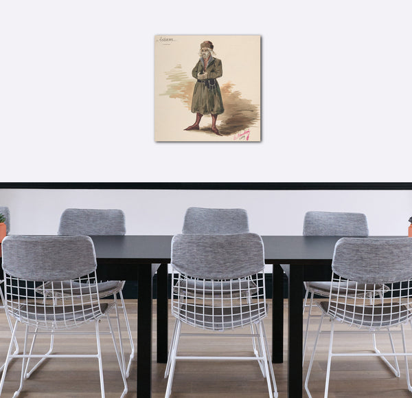 Leinwandbild Charles Bianchini - Kostümdesign für "Adam"