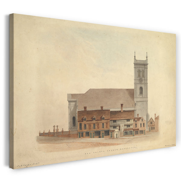 Leinwandbild Richard Varden - Allerheiligenkirche, Worcester