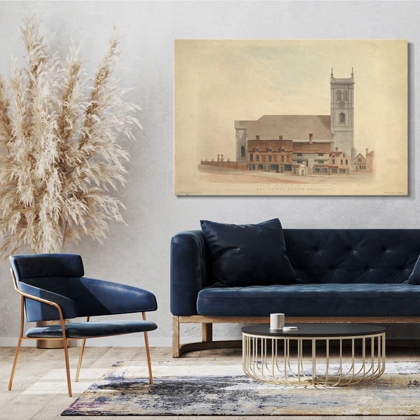 Leinwandbild Richard Varden - Allerheiligenkirche, Worcester