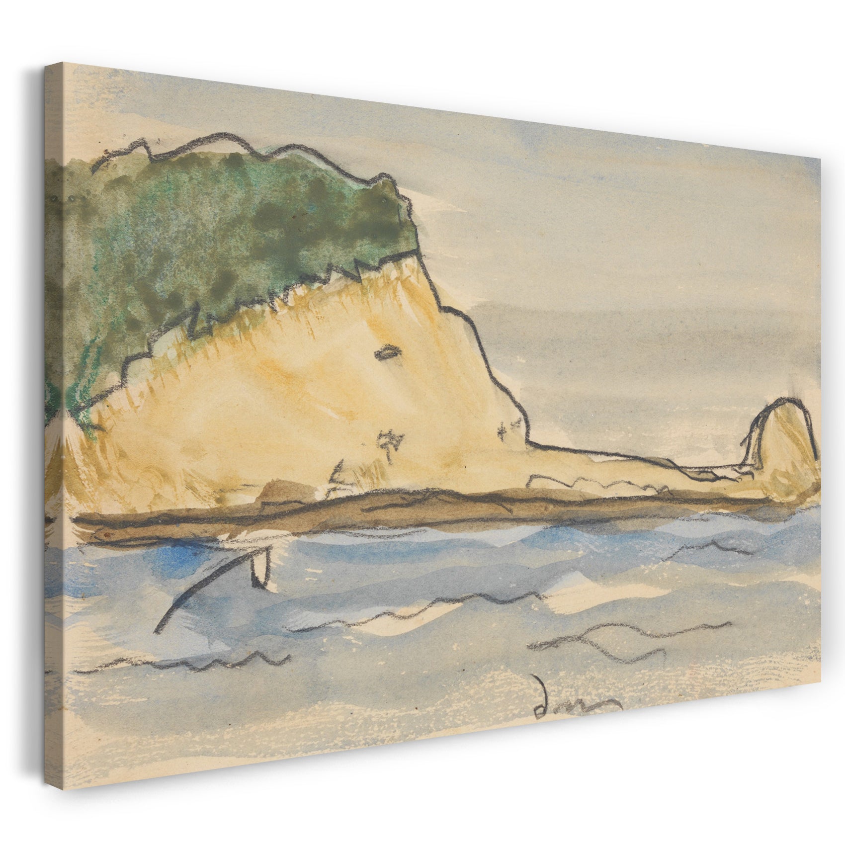 Leinwandbild Arthur Dove - Zielfelsen