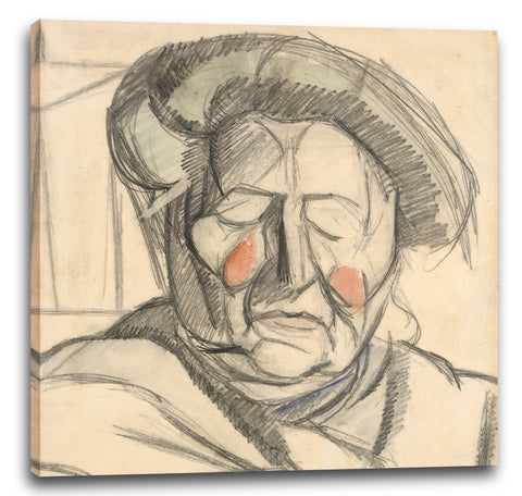 Leinwandbild Umberto Boccioni - Die Mutter des Künstlers