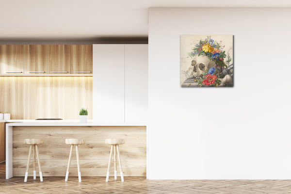 Leinwandbild Herman Henstenburgh - Vanitas Stillleben