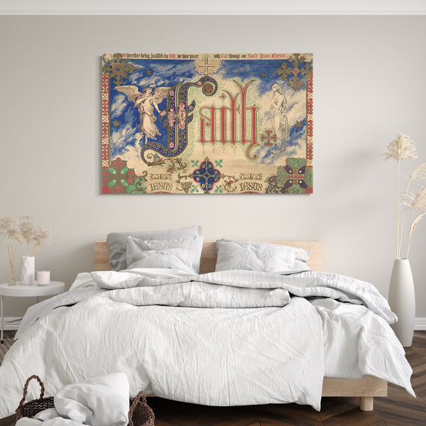 Leinwandbild Freeman Gage Delamotte - Glauben