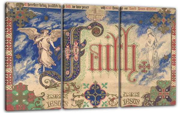 Leinwandbild Freeman Gage Delamotte - Glauben
