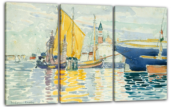 Leinwandbild Henri-Edmond-Kreuz - Venedig-Die Giudecca