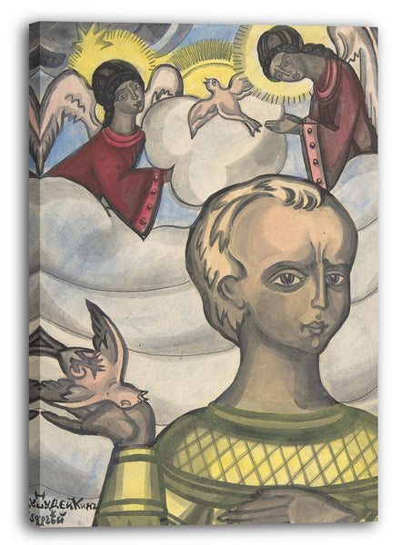 Leinwandbild Sergey Sudeikin - Kindheit von Nikita