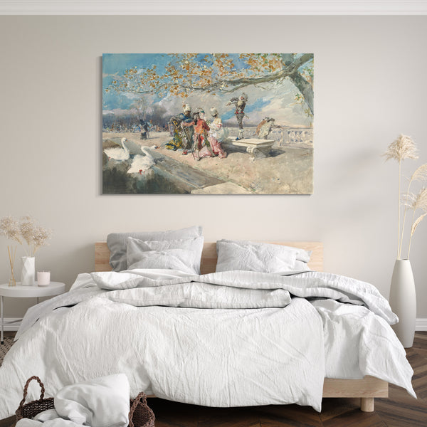 Leinwandbild Mariano Fortuny Marsal - Maskerade