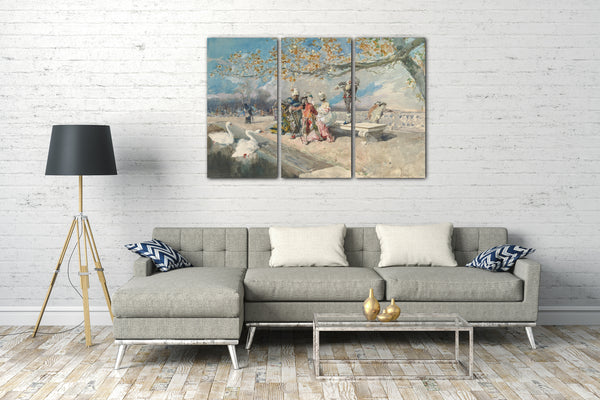 Leinwandbild Mariano Fortuny Marsal - Maskerade
