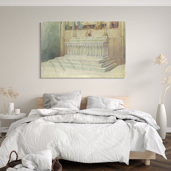 Leinwandbild Louis Komfort Tiffany - Entwurf für einen Altar