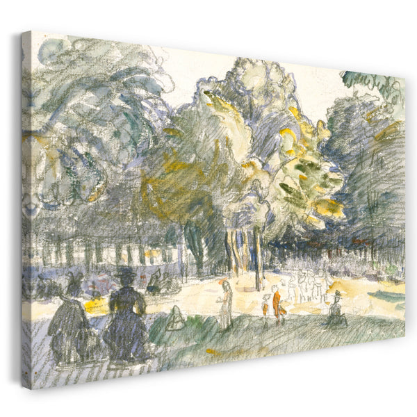 Leinwandbild Henri-Edmond-Kreuz - Studie für 'Le Ranelagh'