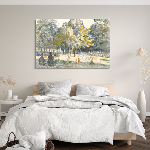 Leinwandbild Henri-Edmond-Kreuz - Studie für 'Le Ranelagh'