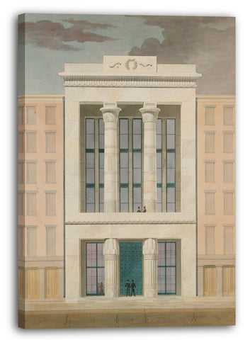 Leinwandbild Alexander Jackson Davis - American Institute, New York City (Vorderansicht)