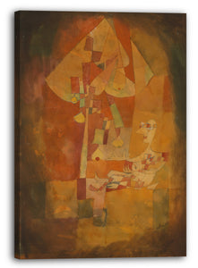 Leinwandbild Paul Klee - Der Mann unter dem Birnenbaum