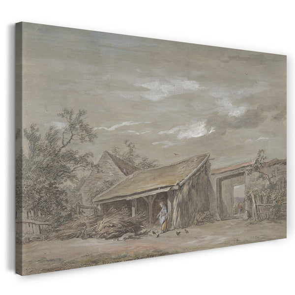 Leinwandbild Jean-Baptiste-Denis Lempereur - Hof