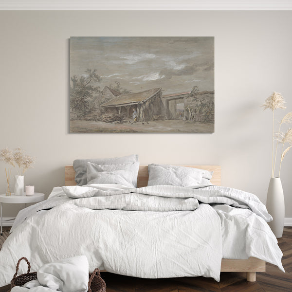 Leinwandbild Jean-Baptiste-Denis Lempereur - Hof