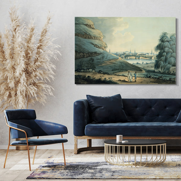 Leinwandbild Archibald Robertson zugeschrieben - Sammelbecken, New York City